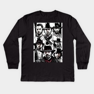 Red Dead Redemption - Posse Up!!! Kids Long Sleeve T-Shirt